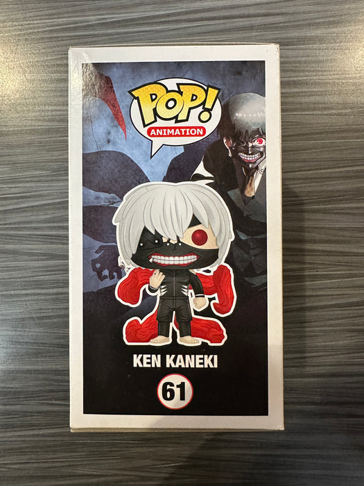 Funko POP! Animation: Tokyo Ghoul - Ken Kaneki (Signed/Austin Tindle/JSA)(Damaged Box) #61
