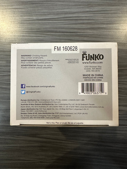 Funko POP! Animation: Tokyo Ghoul - Ken Kaneki (Signed/Austin Tindle/JSA)(Damaged Box) #61