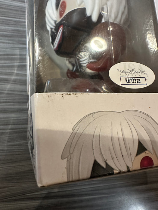 Funko POP! Animation: Tokyo Ghoul - Ken Kaneki (Signed/Austin Tindle/JSA)(Damaged Box) #61