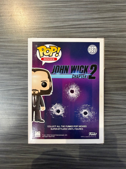 Funko POP! Movies: John Wick 2 - John Wick (CHASE)(Damaged Box)[B] #387