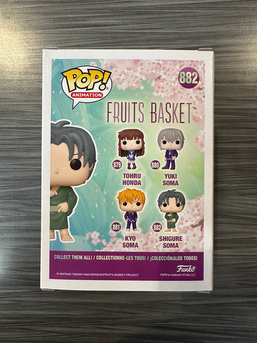 Funko POP! Animation: Fruits Basket - Shigure Soma (Signed/John Burgmeier/JSA) #882