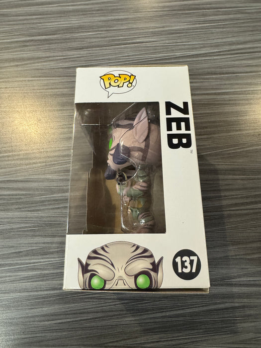 Funko POP! Star Wars Rebels: Zeb (Damaged Box)[A] #137