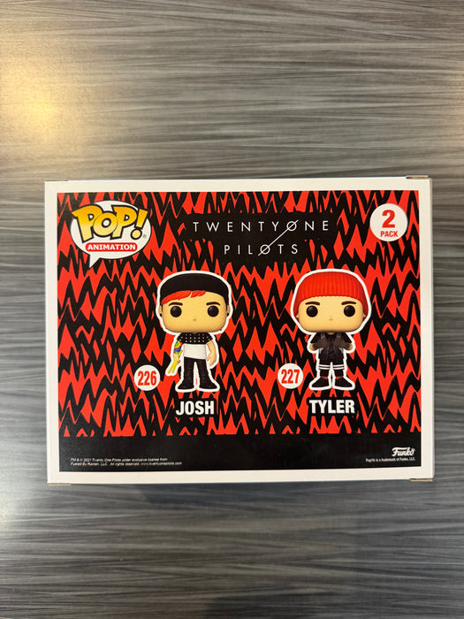 Funko POP! Rocks: Twentyone Pilots - Josh & Tyler (GiTD)(Limited)(Damaged Box) 2Pack