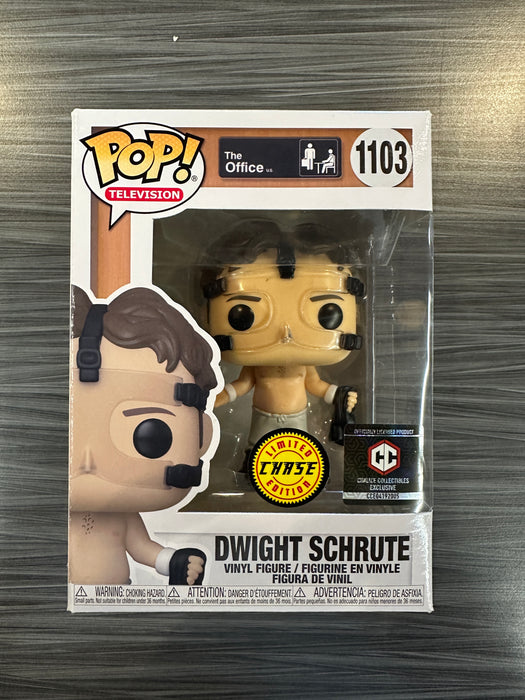 Funko POP! Television: The Office - Dwight Schrute (CHASE)(Chalice Collectibles)(Damaged Box) [B] #1103