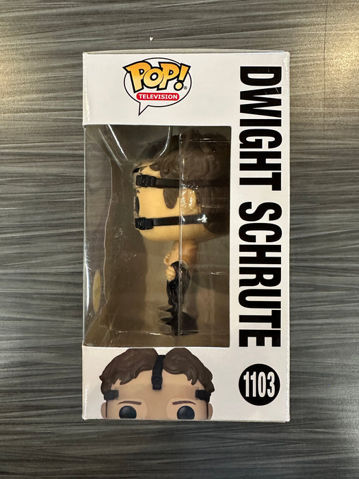 Funko POP! Television: The Office - Dwight Schrute (CHASE)(Chalice Collectibles)(Damaged Box) [B] #1103