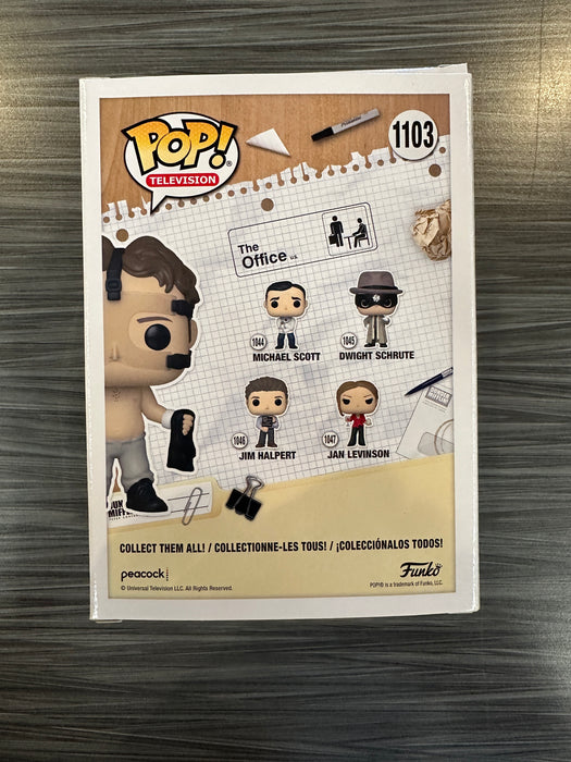 Funko POP! Television: The Office - Dwight Schrute (CHASE)(Chalice Collectibles)(Damaged Box) [B] #1103
