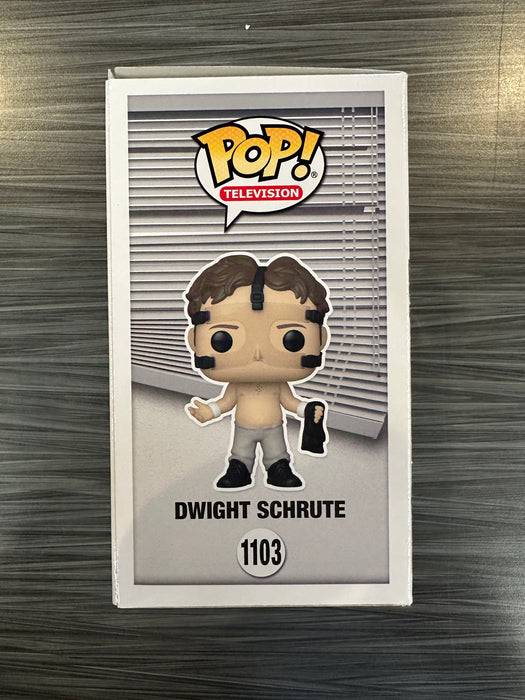 Funko POP! Television: The Office - Dwight Schrute (CHASE)(Chalice Collectibles)(Damaged Box) [B] #1103