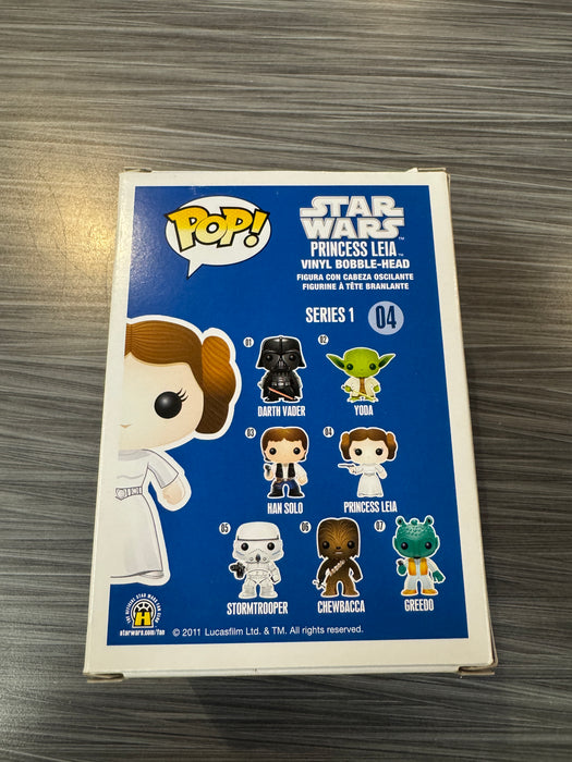 Funko POP! Star Wars: Princess Leia[Small Font](Damaged Box) #04