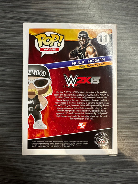 Funko POP! WWE: "Hollywood" Hulk Hogan (Damaged Box) #11