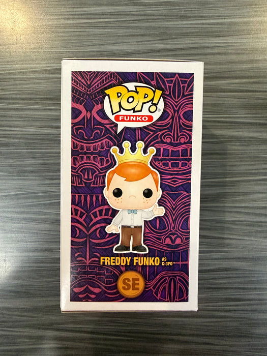 Funko POP! Freddy Funko as C-3PO (2019 SDCC/520 PCS)(Damaged Box) #SE