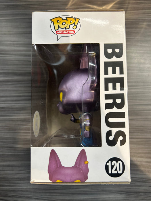 Funko POP! Animation: DragonBall Z - Beerus (2016 SDCC)(Damaged Box*) #120