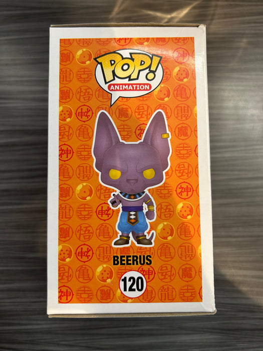Funko POP! Animation: DragonBall Z - Beerus (2016 SDCC)(Damaged Box*) #120