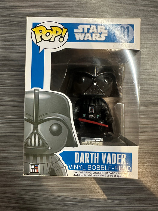 Funko POP! Star Wars: Darth Vader [Large Font/First Release] (Damaged Box) #01