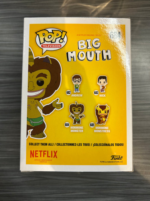 Funko POP! Television: Big Mouth - Hormone Monster (Damaged Box) #684