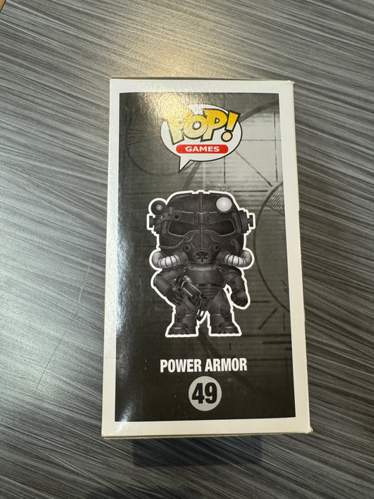 Funko POP! Games: Fallout - Power Armor (GameStop)(Damaged Box) #49
