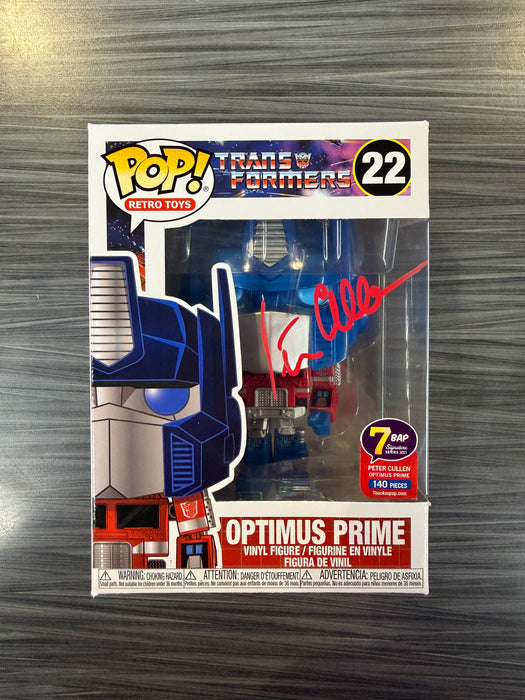 Funko POP! Retro Toys: Transformers - Optimus Prime (7BAP 140pcs)(Signed/Peter Cullen/Beckett) #22