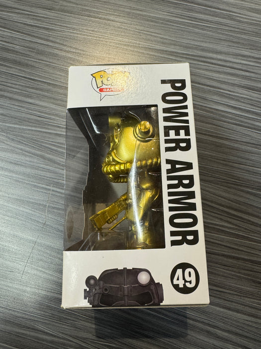 Funko POP! Games: Fallout - Power Armor (GameStop)(Damaged Box) #49