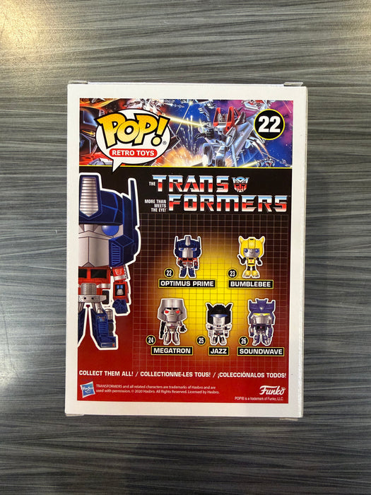Funko POP! Retro Toys: Transformers - Optimus Prime (7BAP 140pcs)(Signed/Peter Cullen/Beckett) #22