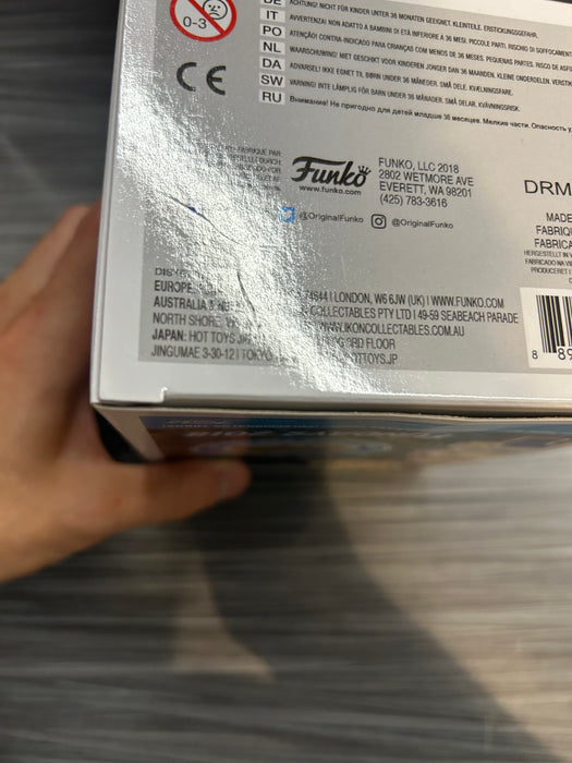 Funko POP! 8-BIT: Freddy Funko (GiTD)(2018 SDCC)(500 PCS)(Blue)(Damaged Box)[A] #SE