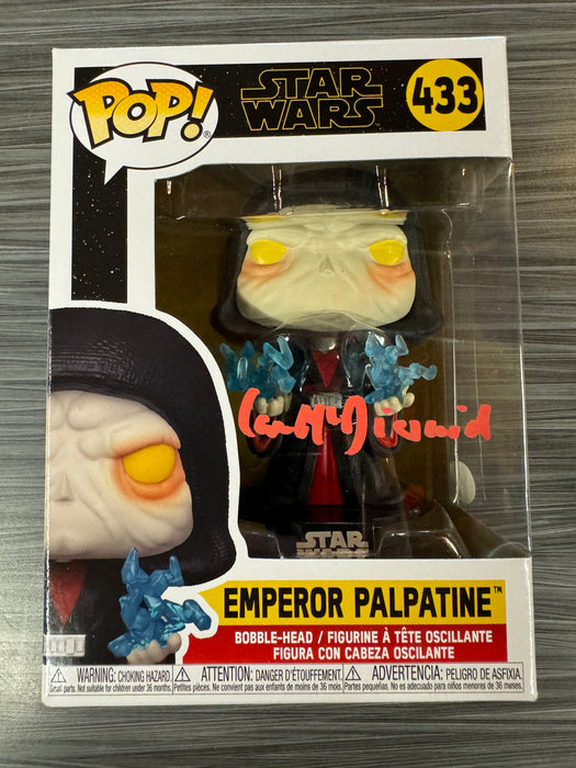 Funko POP! Star Wars: Emperor Palpatine (Signed/Ian McDiarmid/JSA) [B] #433