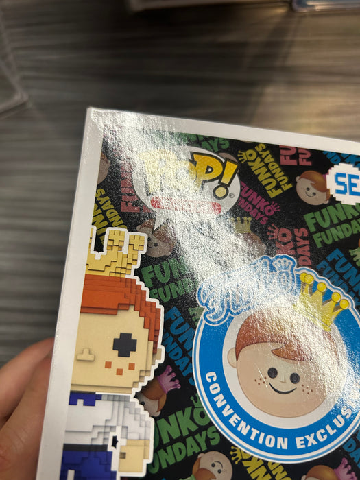 Funko POP! 8-BIT: Freddy Funko (GiTD)(2018 SDCC)(500 PCS)(Blue)(Damaged Box)[A] #SE