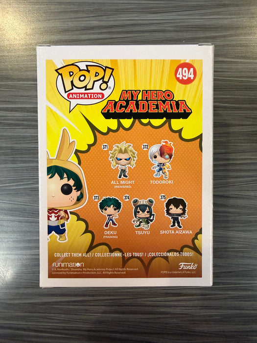 Funko POP! Animation: My Hero Academia - Deku In Onesie (GameStop)(7BAP 10pcs)(Signed/Justin Briner/JSA) #494