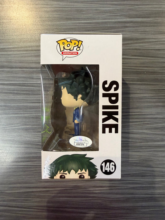 Funko POP! Animation: Cowboy Bebop - Spike (Signed/Steve Blum/JSA)(Damaged Box) #146