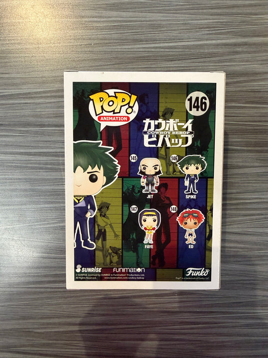 Funko POP! Animation: Cowboy Bebop - Spike (Signed/Steve Blum/JSA)(Damaged Box) #146