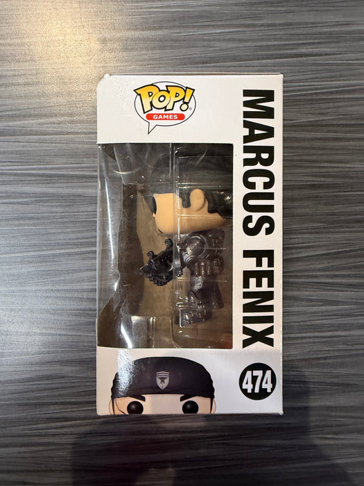 Funko POP! Games: Gears of War - Marcus Fenix (Damaged Box*) #474