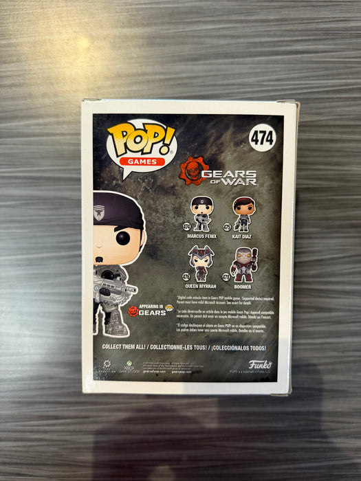Funko POP! Games: Gears of War - Marcus Fenix (Damaged Box*) #474