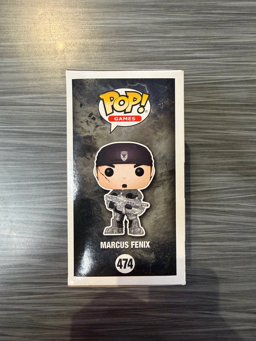 Funko POP! Games: Gears of War - Marcus Fenix (Damaged Box*) #474