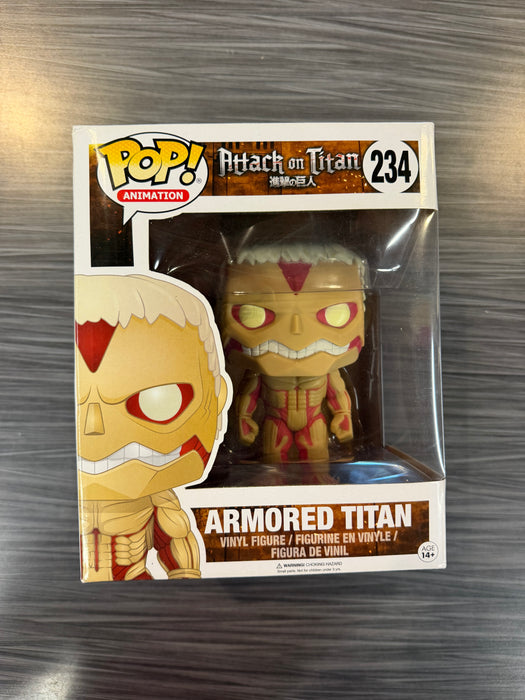 Funko POP! Animation: Attack on Titan - Armored Titan [6-Inch](Damaged Box*) #234