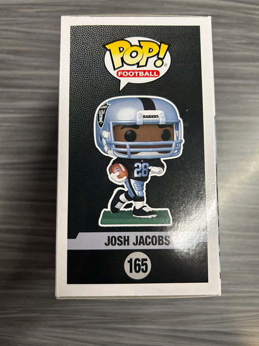 Funko POP! Football: Raiders - Josh Jacobs (Signed/Josh Jacobs/Beckett)(Damaged Box) #165