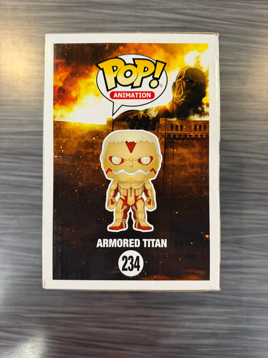 Funko POP! Animation: Attack on Titan - Armored Titan [6-Inch](Damaged Box*) #234