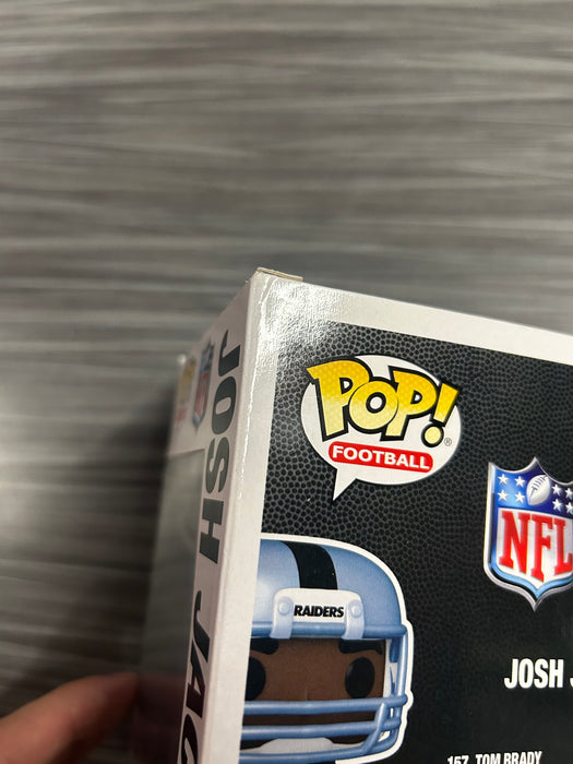Funko POP! Football: Raiders - Josh Jacobs (Signed/Josh Jacobs/Beckett)(Damaged Box) #165