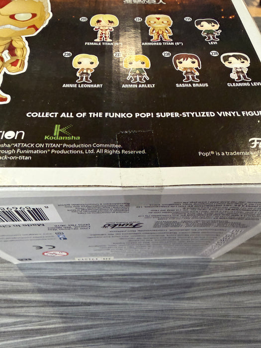 Funko POP! Animation: Attack on Titan - Armored Titan [6-Inch](Damaged Box*) #234