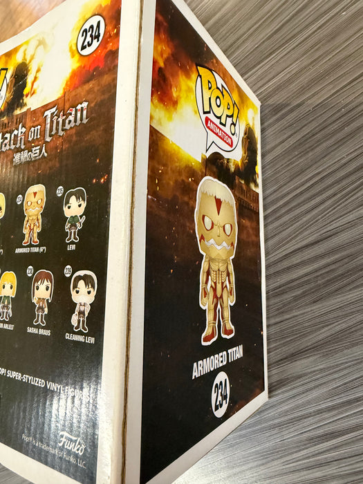 Funko POP! Animation: Attack on Titan - Armored Titan [6-Inch](Damaged Box*) #234