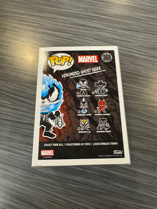Funko POP! Marvel Venom: Venomized Ghost Rider [Blue](Special Edition)(Damaged Box)[B]  #369