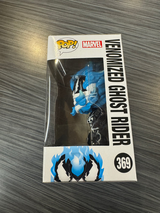 Funko POP! Marvel Venom: Venomized Ghost Rider [Blue](Special Edition)(Damaged Box)[B]  #369