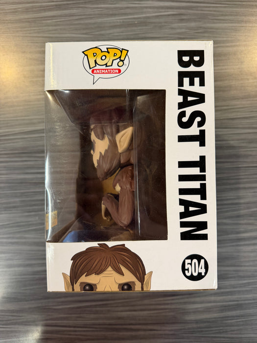 Funko POP! Animation: Attack on Titan - Beast Titan (Hot Topic)(Damaged Box)[B] #504
