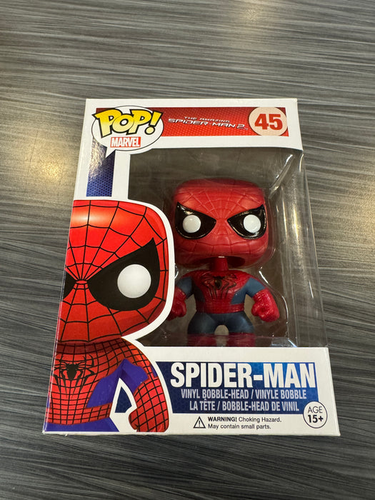 Funko POP! Marvel: The Amazing Spiderman 2 - Spider-Man (Damaged Box) #45