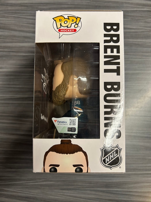Funko POP! Hockey: San Jose Sharks - Brent Burns (Signed/Brent Burns/Fanatics)(Damaged Box) #12