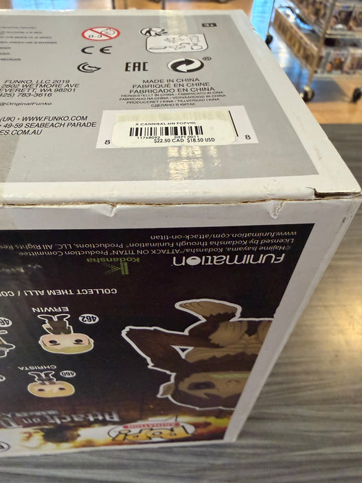 Funko POP! Animation: Attack on Titan - Beast Titan (Hot Topic)(Damaged Box)[B] #504