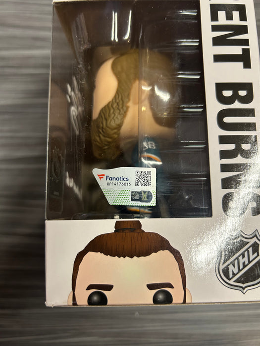 Funko POP! Hockey: San Jose Sharks - Brent Burns (Signed/Brent Burns/Fanatics)(Damaged Box) #12