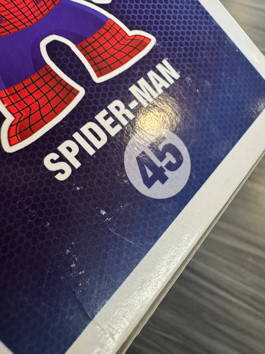Funko POP! Marvel: The Amazing Spiderman 2 - Spider-Man (Damaged Box) #45