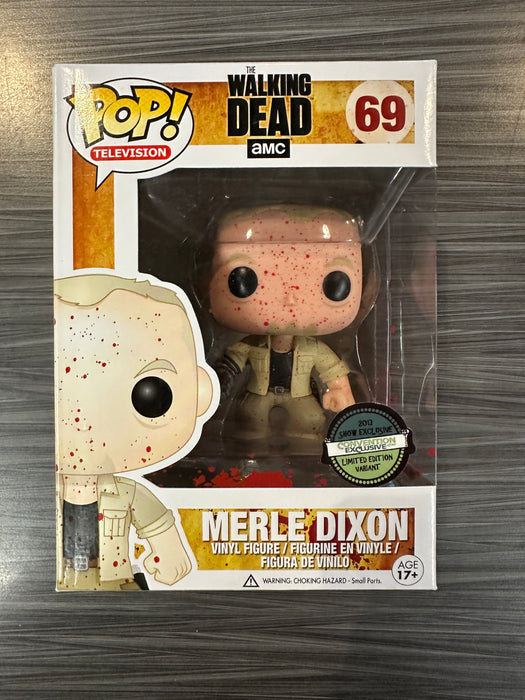 Funko POP! Television: The Walking Dead - Merle Dixon (2013 Convention Exclusive)(Damaged Box) [B] #69