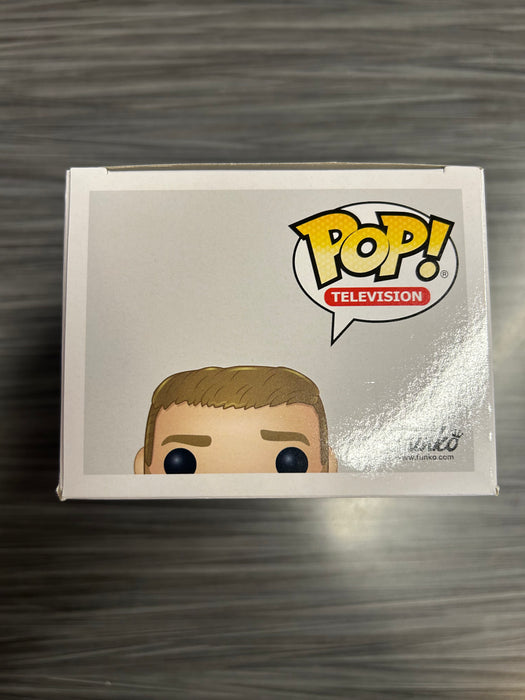 Funko POP! Animation: Dragon Ball Z - Vegeta (BoxLunch)(Signed/Christopher Sabat/JSA)(Damaged Box) #614