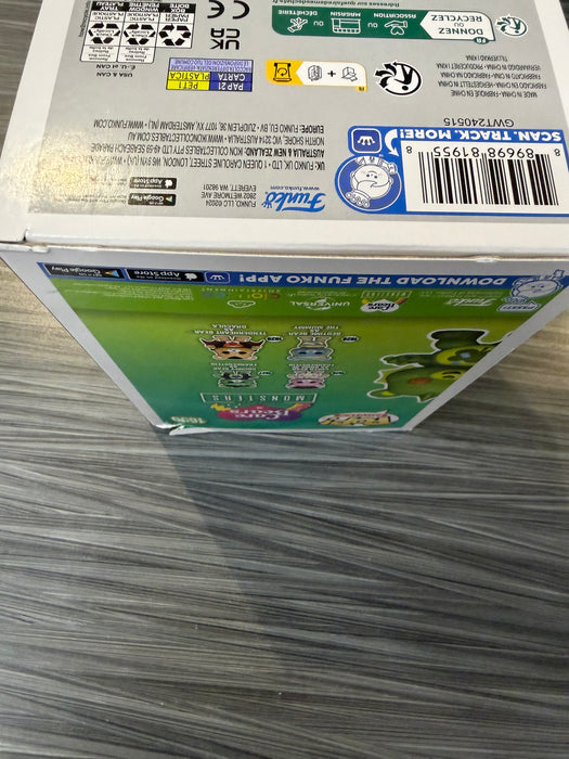 Funko POP! Movies: Care Bears x Monsters - Good Luck Bear As Gill-man (Funko 5000 Pcs)(Damaged Box*) #1650