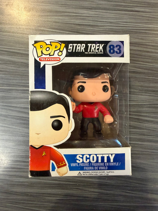 Funko POP! Television: Star Trek - Scotty (Damaged Box*) #83