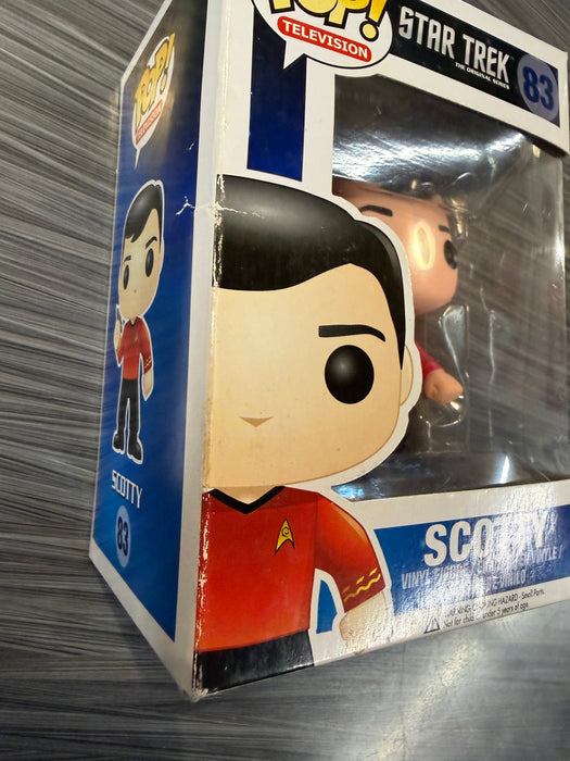 Funko POP! Television: Star Trek - Scotty (Damaged Box*) #83